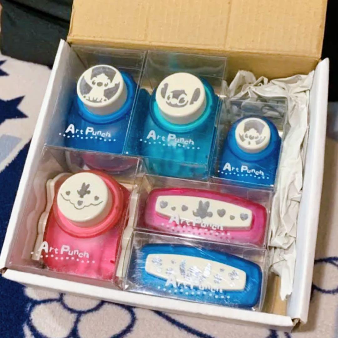 【新品未使用】ディズニー アートパンチ 6点セット