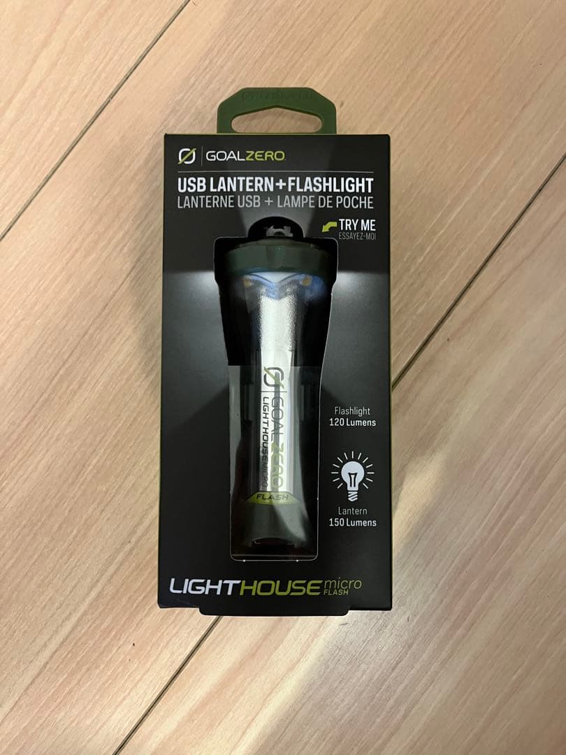 限定色 GOAL ZERO LIGHTHOUSE micro flash USB