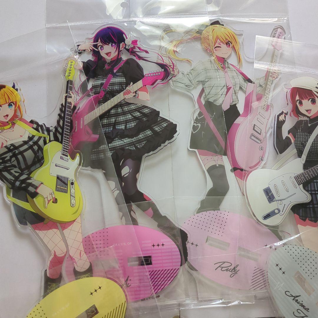 推しの子　星野アイ　ルビー　有馬かな　MEMちよ 特大アクリルスタンド