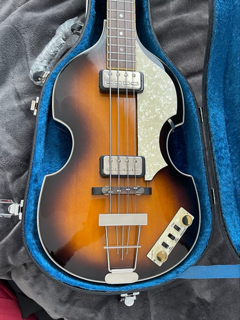 美品ヘフナー　バイオリンベース　hofner HCT-500/1