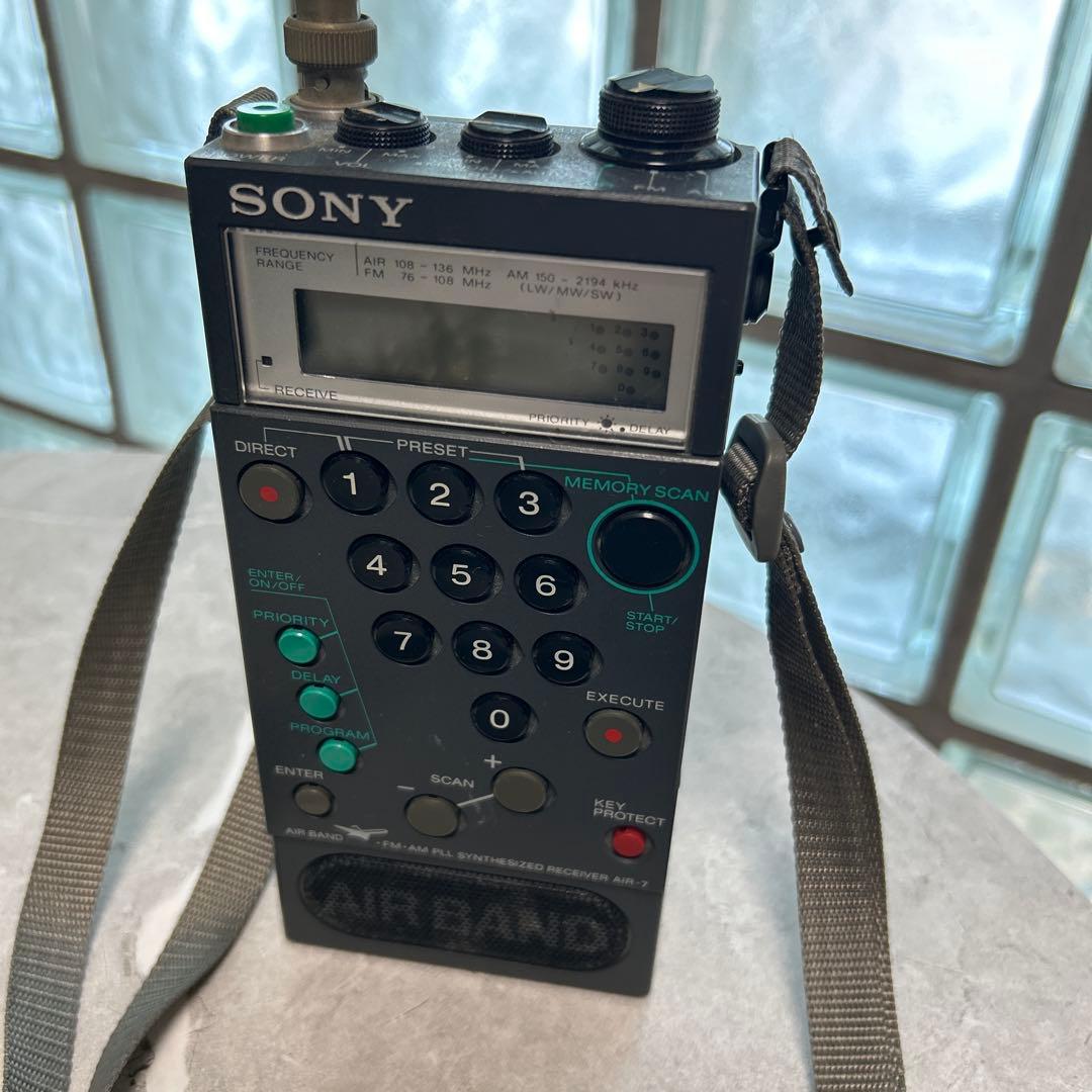 受信機 SONY FMAM PLL SYNTHESIZED RECEIVER AIR-7