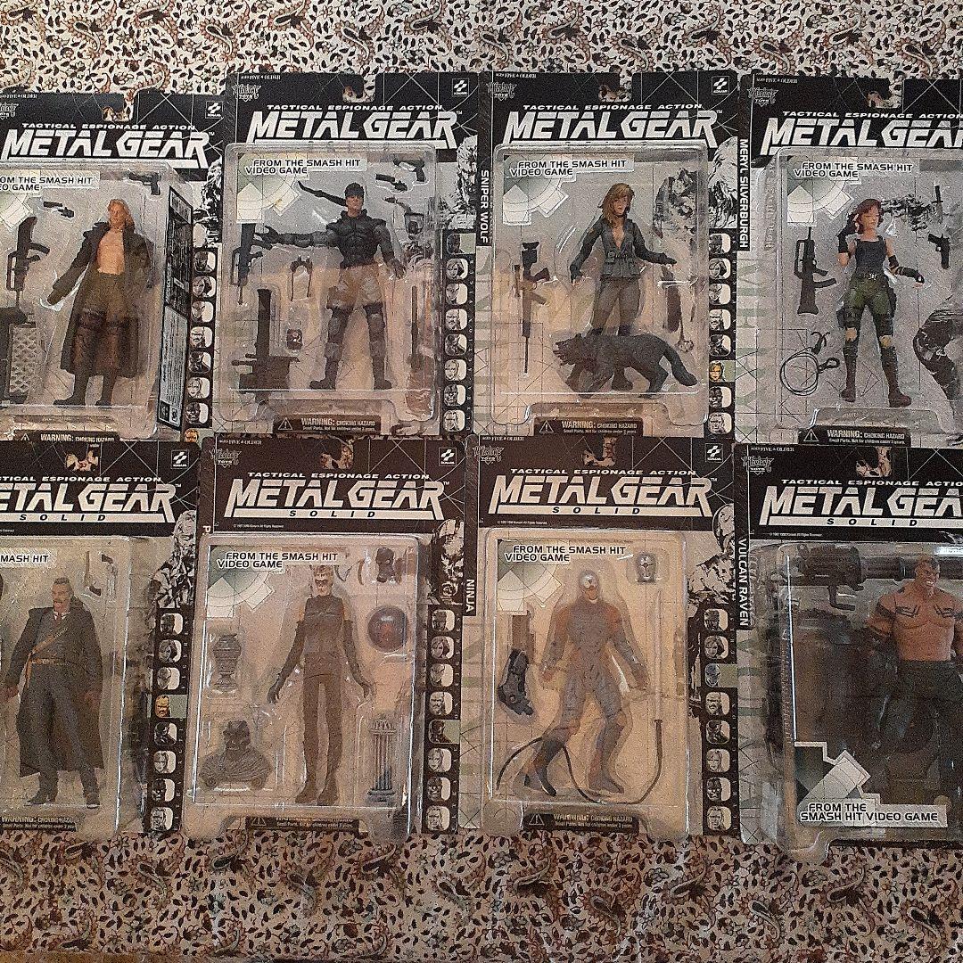 MATAL GEAR solid フィギュア全8体セット