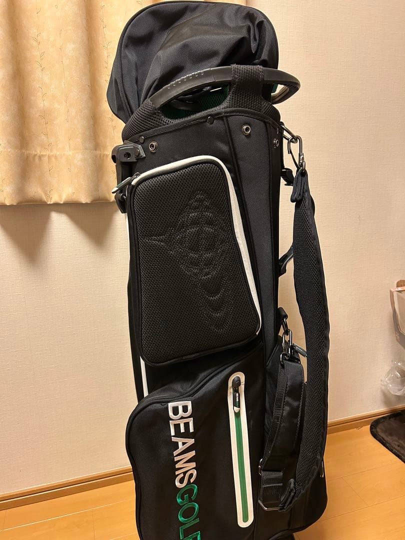 石*斗様 BEAMS GOLF ゴルフバッグ ブラック