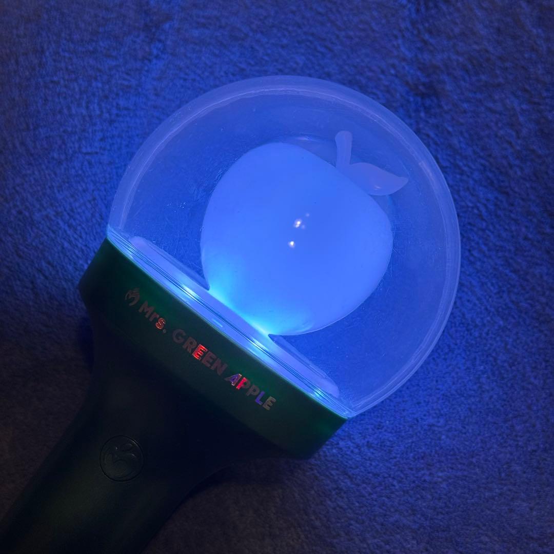 【電池なし】Mrs. GREEN APPLE ペンライト 公式 リンゴデザイン