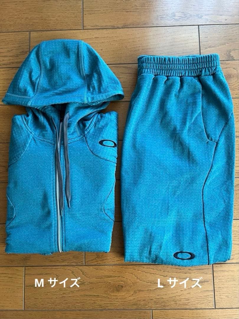 Oakley セットアップ (ジャージ) ジャケットM、パンツL