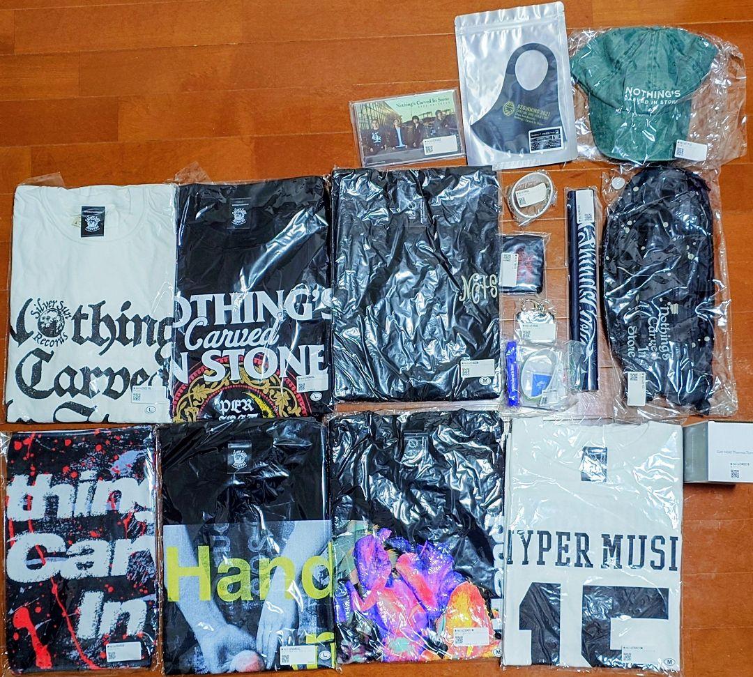 Nothing's Carved In Stone グッズまとめ売り