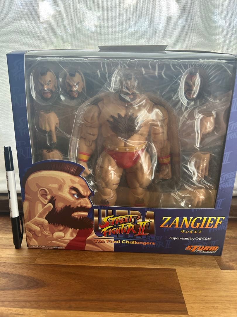 ストームコレクティブルズ　ザンギエフ　ストリートファイター　Storm