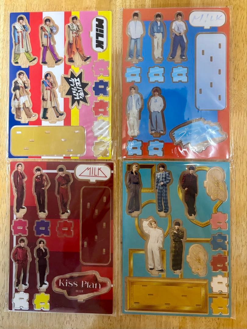 M!LK Kiss Planエビバディグッジョブ ブルーシャワー M!Xアクスタ