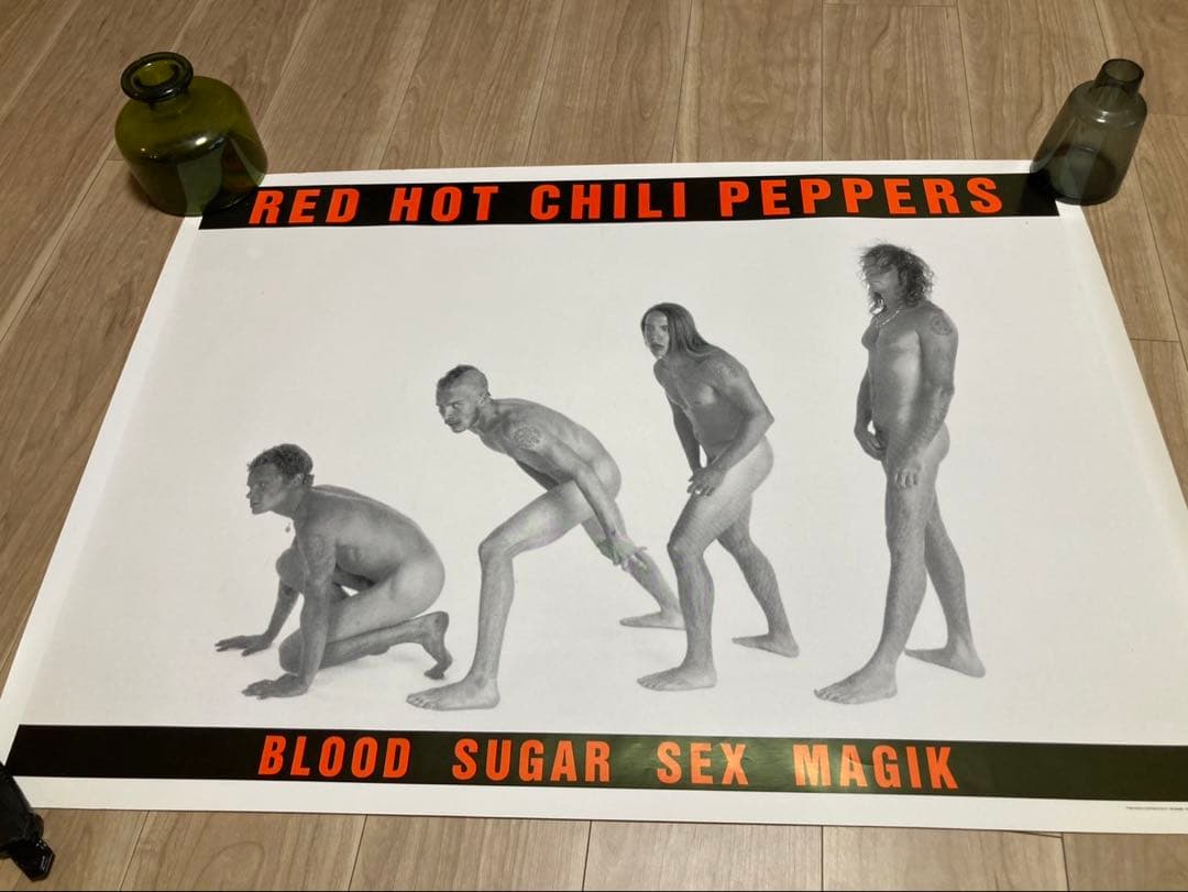 超希少90svtg◇red hot chili peppersレッチリ ポスター