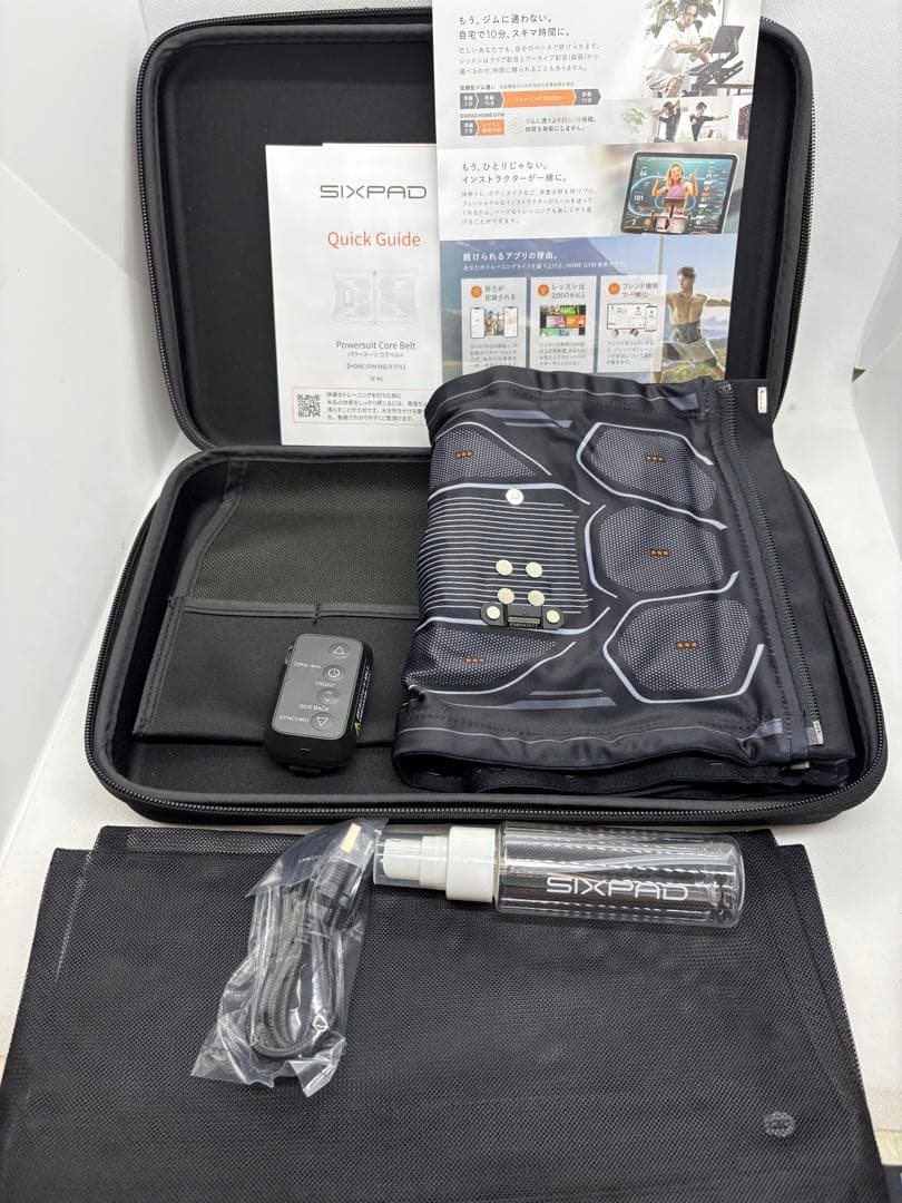 【超美品】SIXPAD パワースーツ コアベルト Mサイズ Powersuit