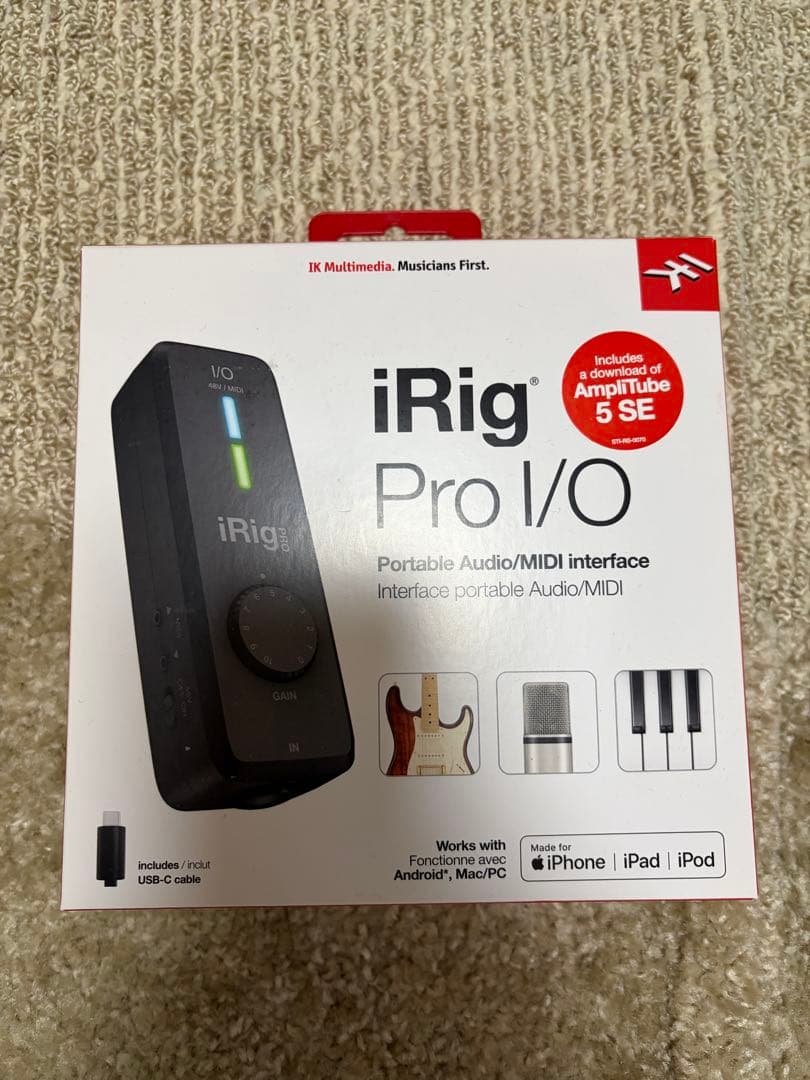 DTM・DAW IK Multimedia - iRig Pro I/O