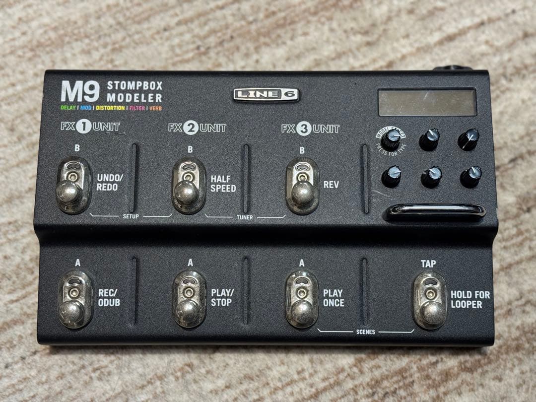 ギター Line6 M9 STOMPBOX MODELER