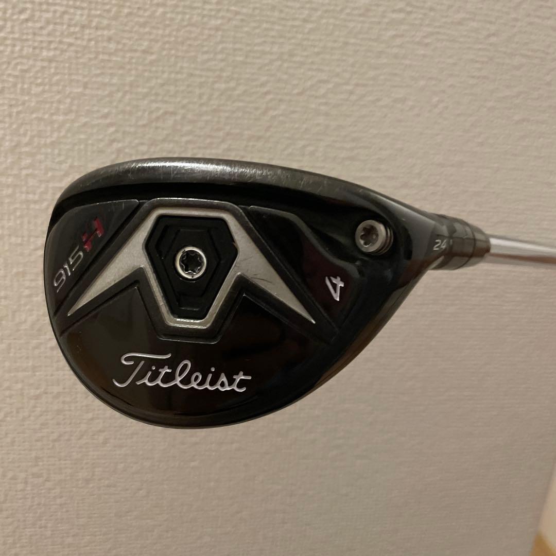 タイトリスト 915H 4u 24° フレックス:S