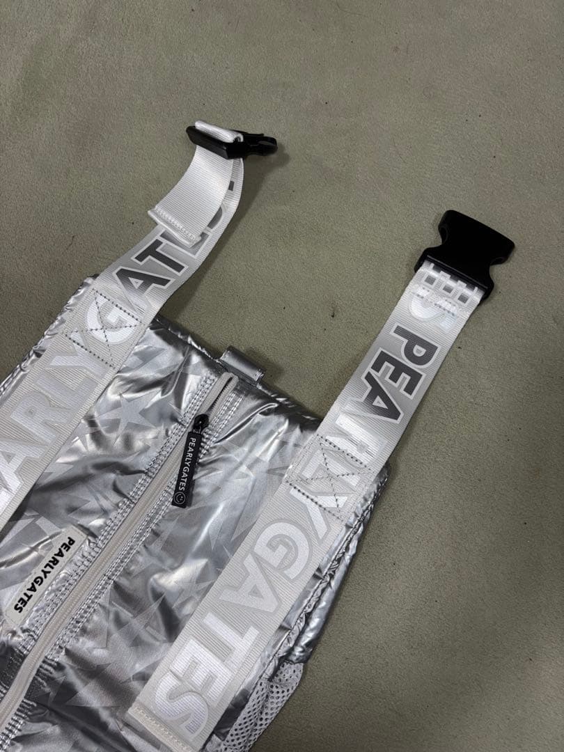 （超美品）パーリーゲイツ、ギザ星柄シリーズ、シューズケース