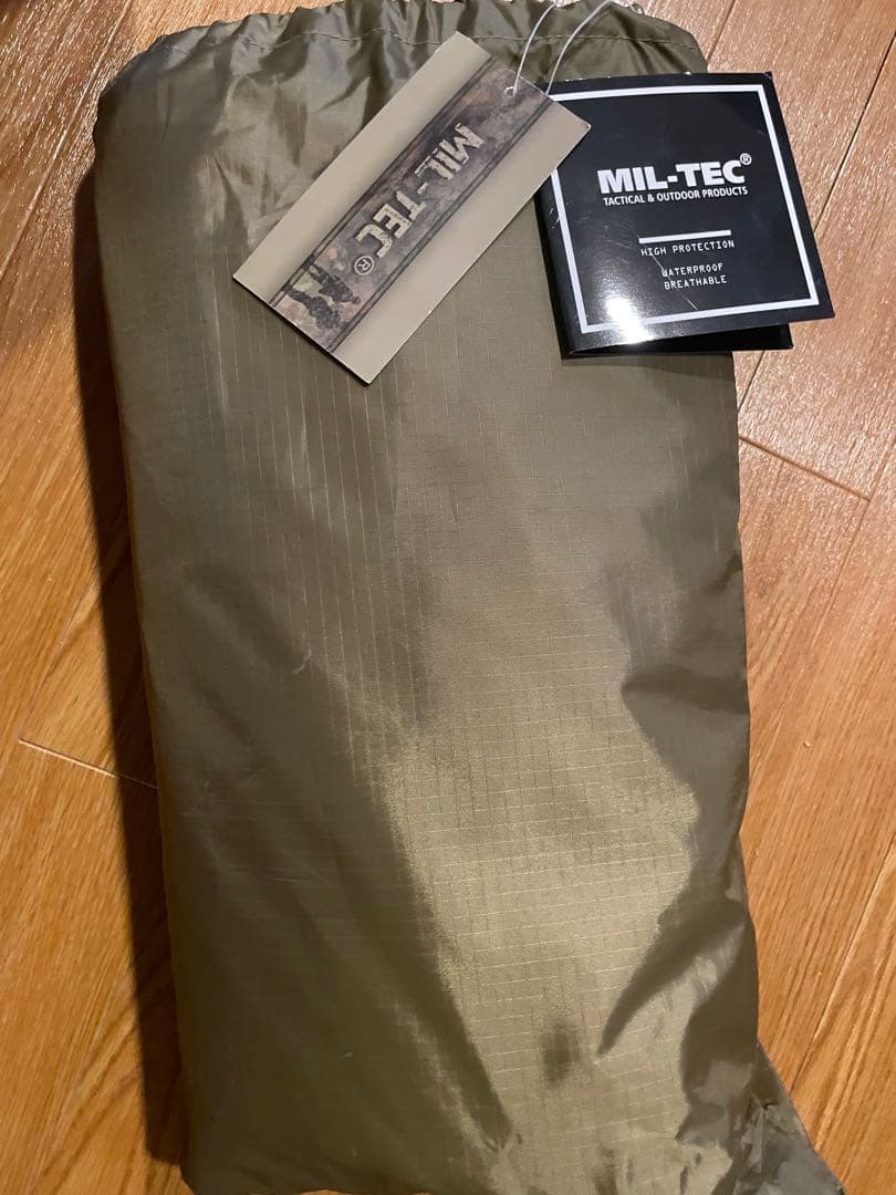 MIL-TEC スリーピングバッグ カバー 防水・透湿 3層式 - COYOTE