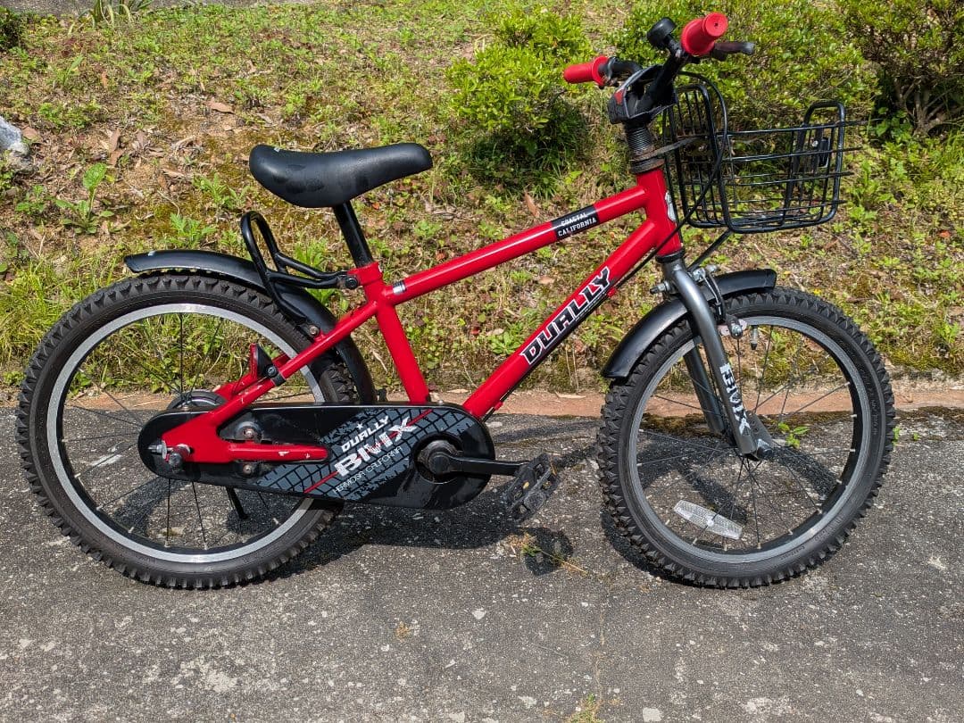 DURTLY 赤 18インチ 子供用自転車