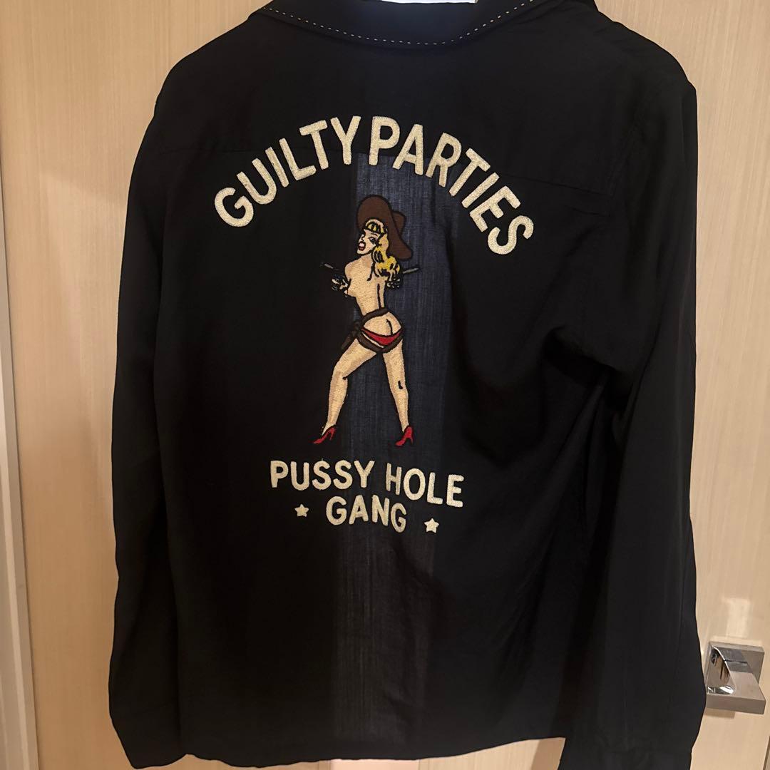 WACKO MARIA Mサイズ 黒い長袖シャツ