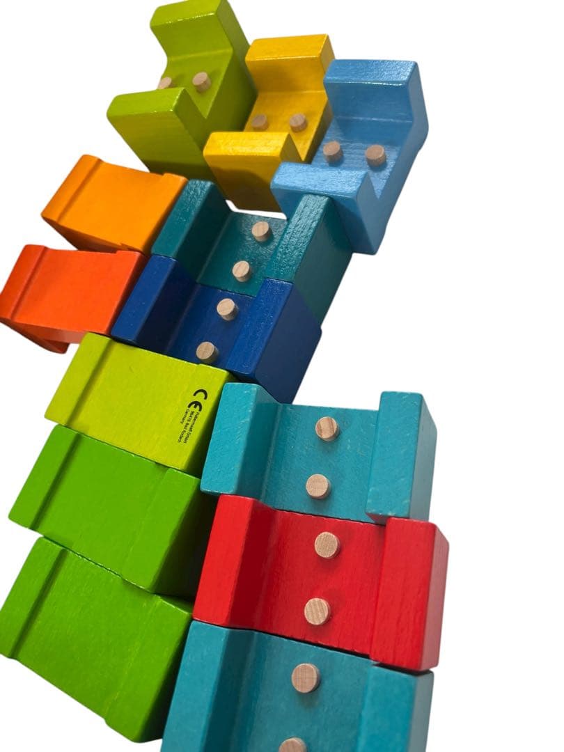 【ほぼ新品】HABA ハバ社 ベビークーゲルバーン 大 木のおもちゃ