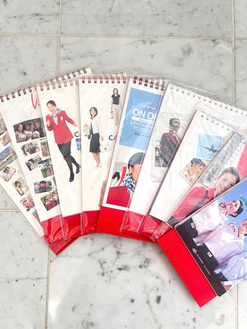 JALエクスプレス CAカレンダー 9年分セット スカイキャスト JEX JAL