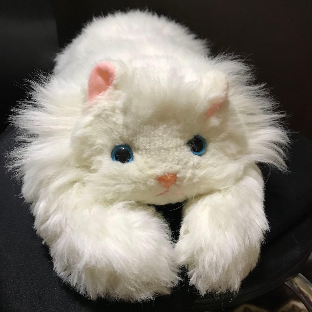 ぬいぐるみ　猫　ねこ　ペルシャ猫　レトロ❣️