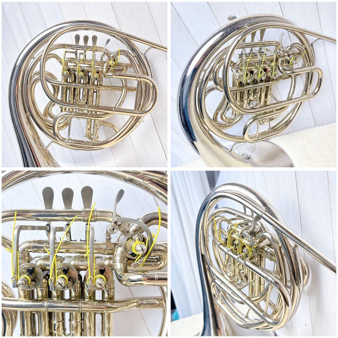 C.G.CONN コーン フルダブルホルン マウスピース付き