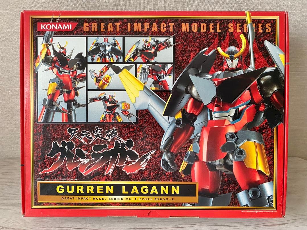 箱のみ　コナミ グレートインパクトモデルシリーズ 天元突破グレンラガン