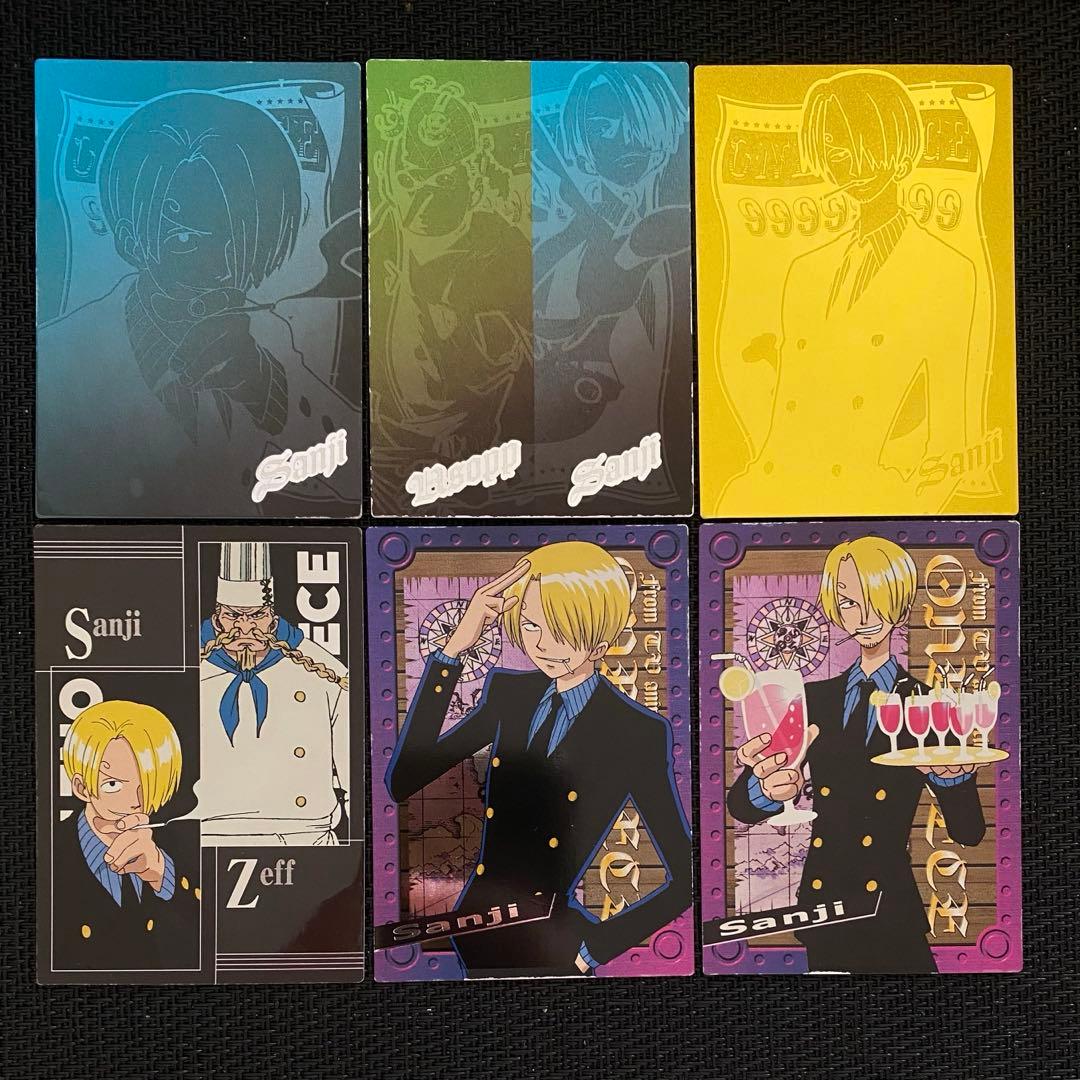 ONE PIECE エッチングカード カードダス マスターズ サンジ　希少