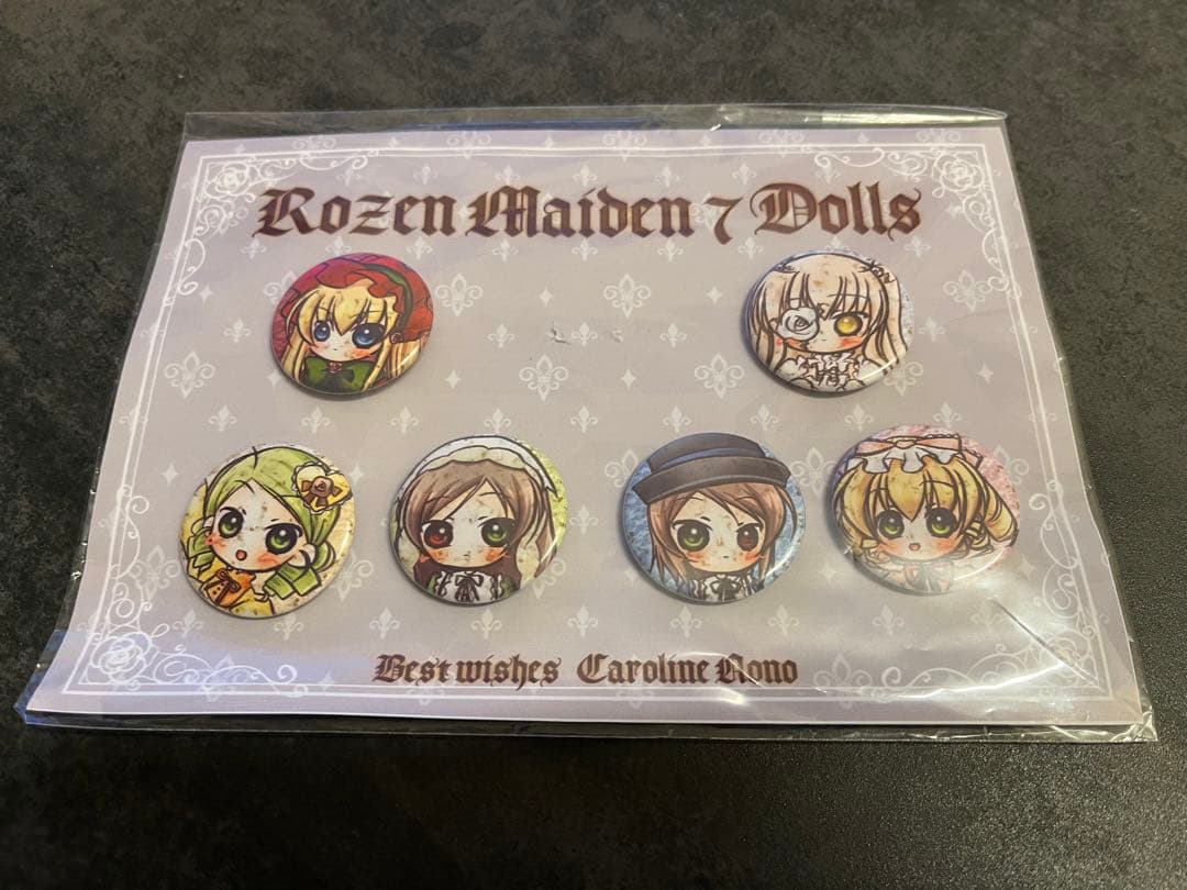 ローゼンメイデン　缶バッジ　缶バッジセット