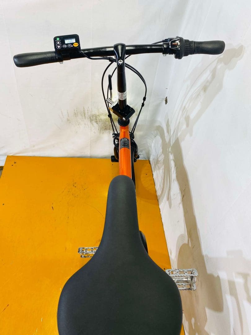 送料無料 条件付き パナソニック折り畳み式 前18/後20型 電動自転車中古