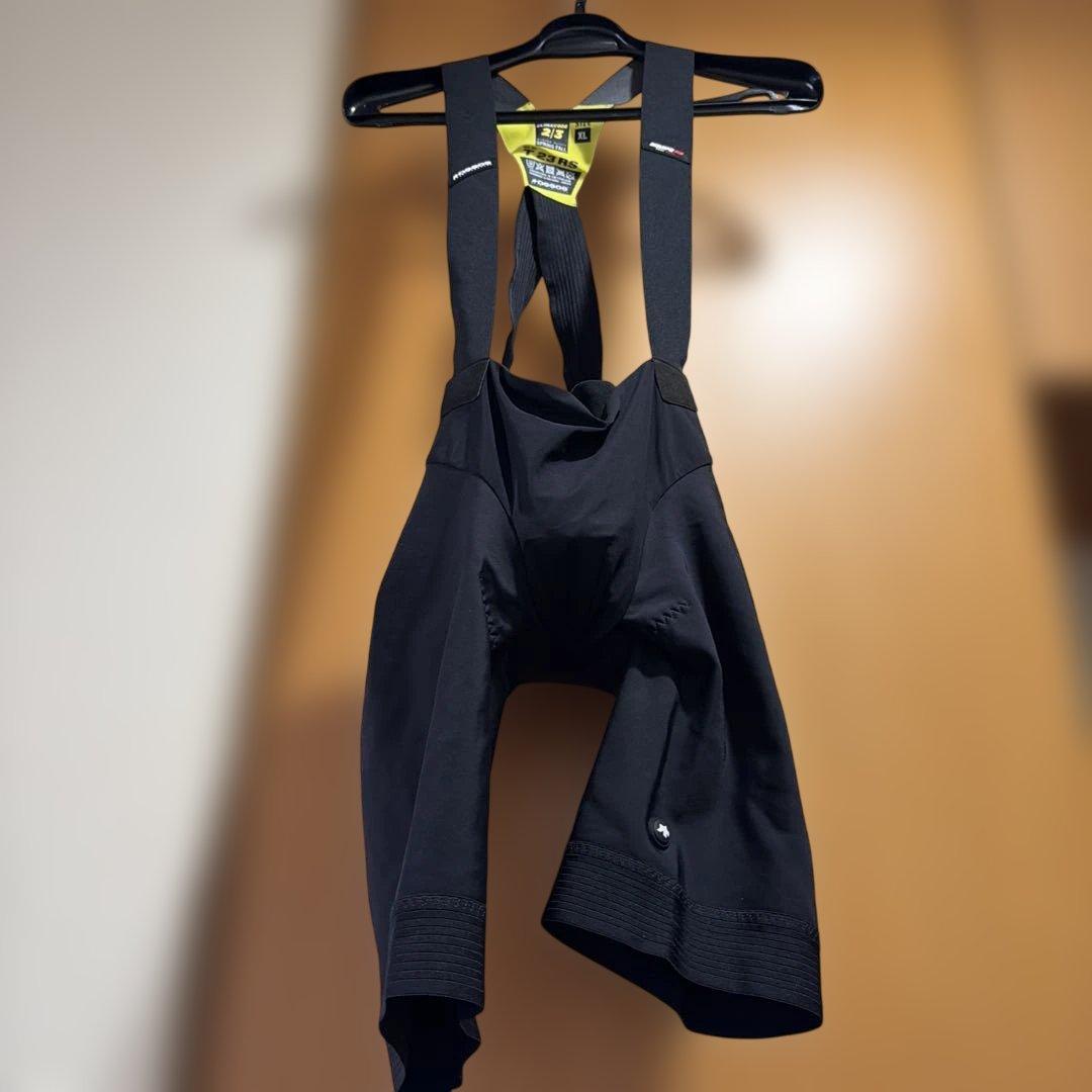 ASSOS T 23 RS XL ブラック ビブショーツ　裏起毛
