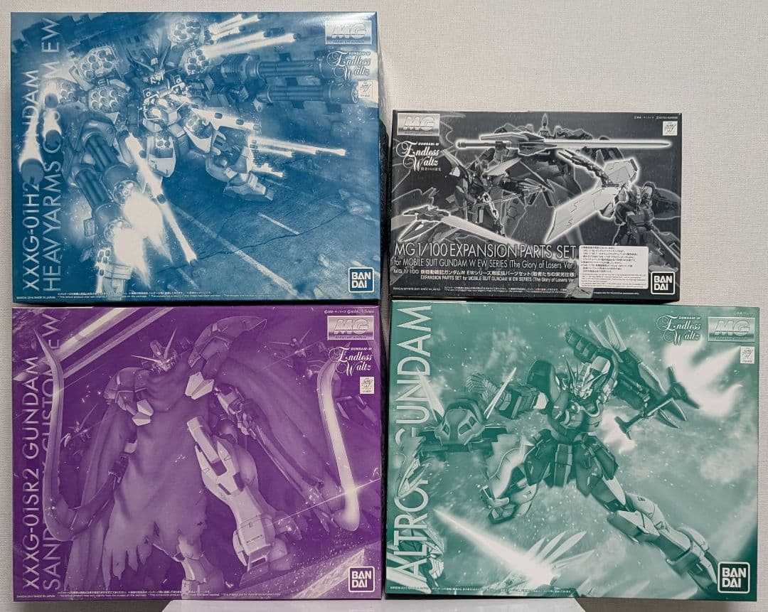 MG ヘビーアームズ改 EW サンドロック改 EW アルトロンガンダム EW 他