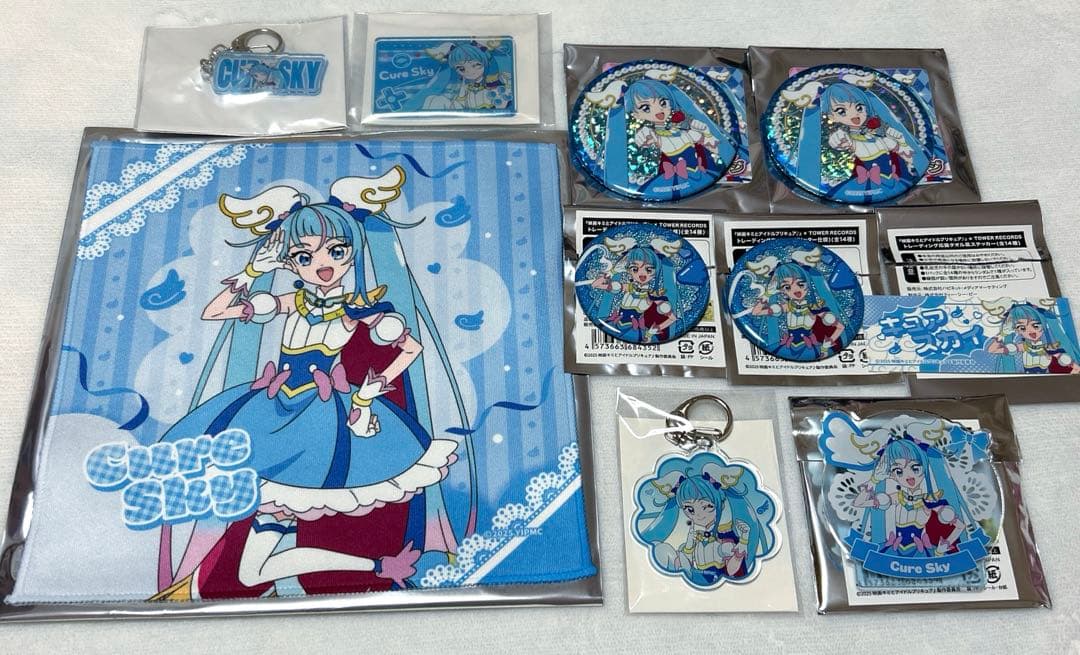 【匿名配送】色紙 タワレコカフェ 他 ひろプリ キュアスカイ まとめ売り