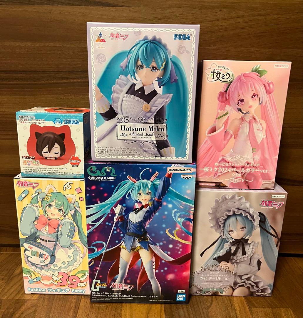 初音ミクシリーズ フィギュア まとめ売り 6体セット