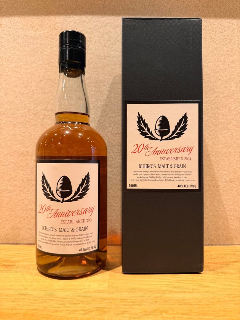 【新品未開封】イチローズモルト 20th アニバーサリーエディション