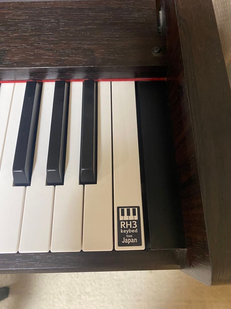 KORG 電子ピアノ LP-380RW ローズウッド 2015年製　椅子付き