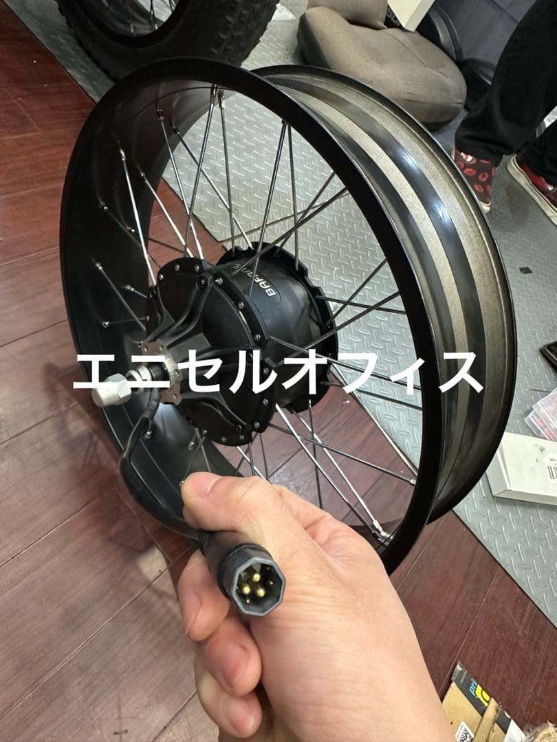 電動自転車48v750wリアモーター、エンド幅190mm(73系やmatex対応