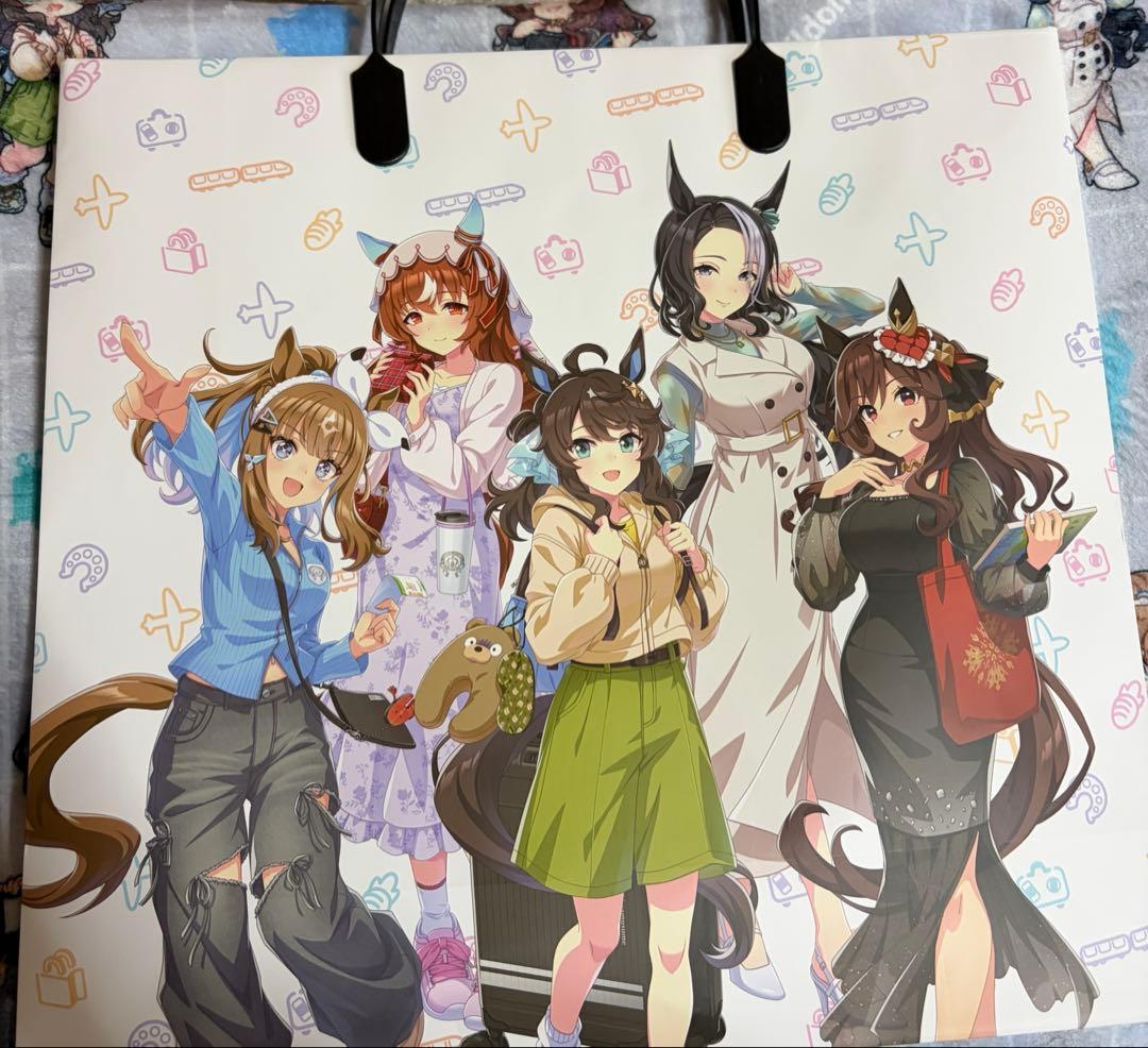 ウマ娘　トラベル　ポップアップ　デアリングタクト　BIGタペストリーショッパー付