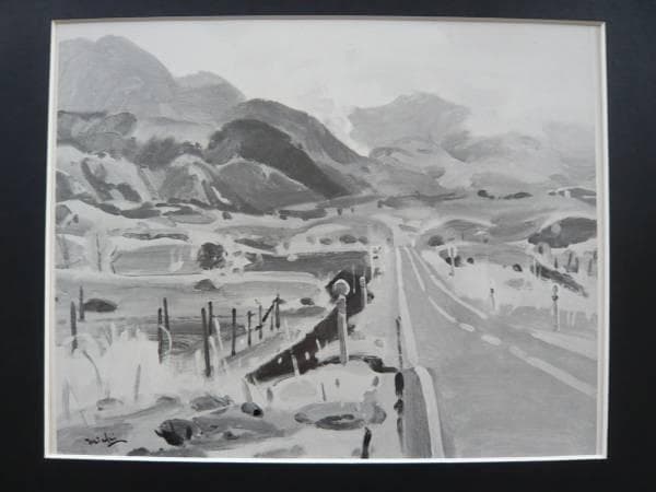 吉崎道治　九住飯田高原　レゾネより　状態良好　新品額付