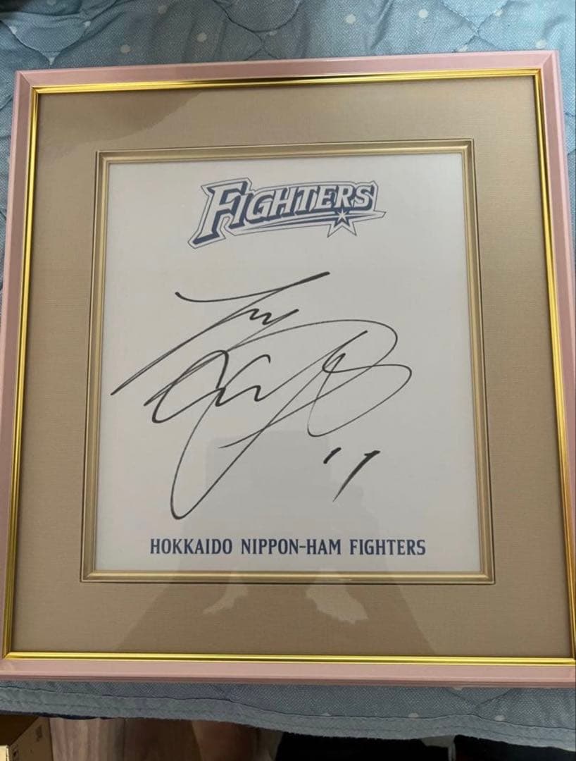 カーベー 激レア　大谷翔平選手直筆サイン色紙　日本ハム