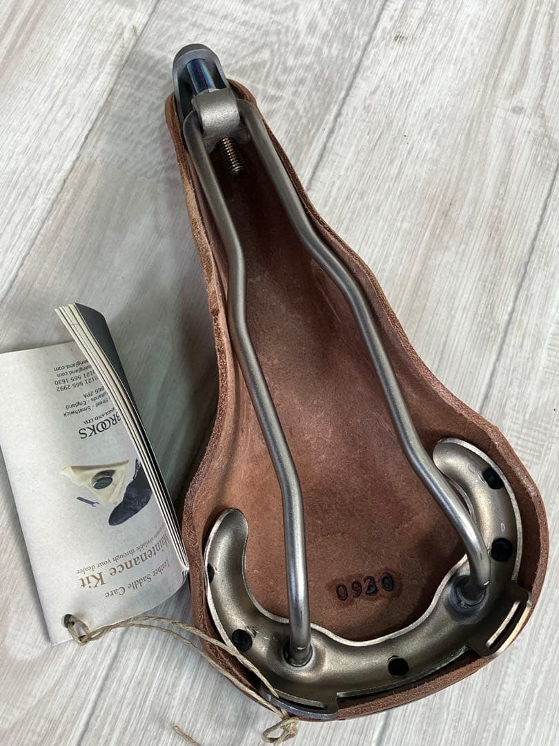 Brooks ブルックス　チタン　スプリンターB17 ブラウンレザーサドル　B1