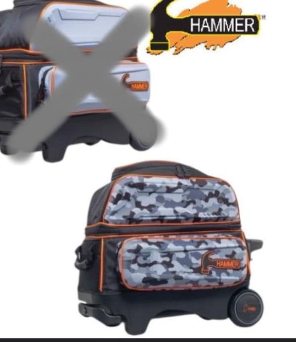 新品未使用 HAMMER P-201 ボウリング用バッグ2個入り　ハンマー