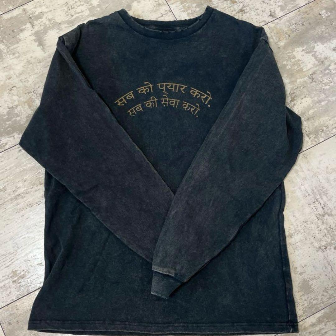 藤井風　ダメージロンT (XL) LOVE ALL SERVE ALL