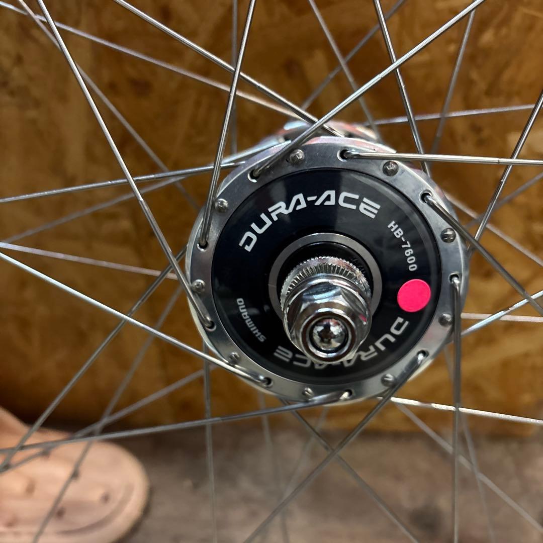 競輪学校試験練習用決戦タイヤ付きホイール前後セット