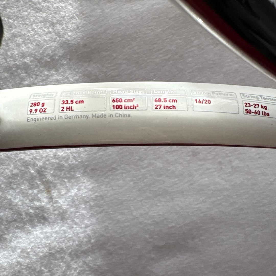 あーさーさま 新品　アディダス　硬式テニスラケット　ADIGRANDS