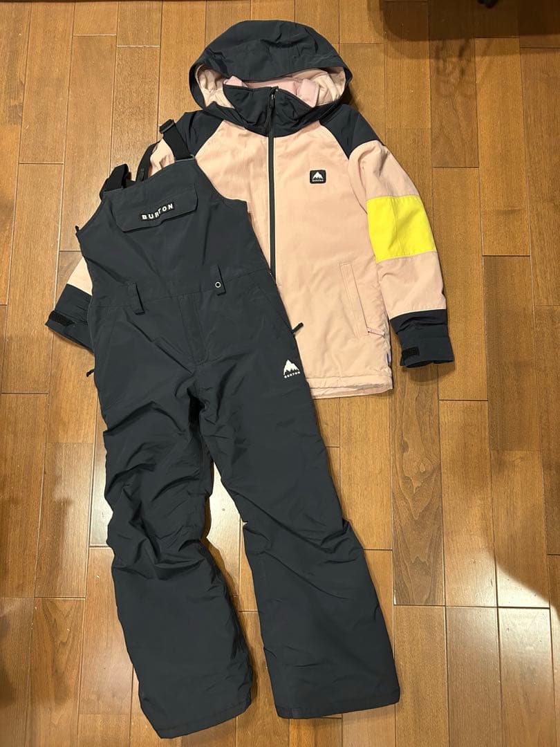 バートン　キッズ　M スノーボードウェア　セット