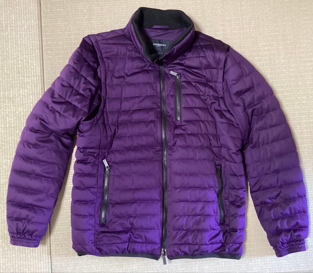 B*1様 BURBERRY GOLF 紫色 ダウンジャケット サイズ3