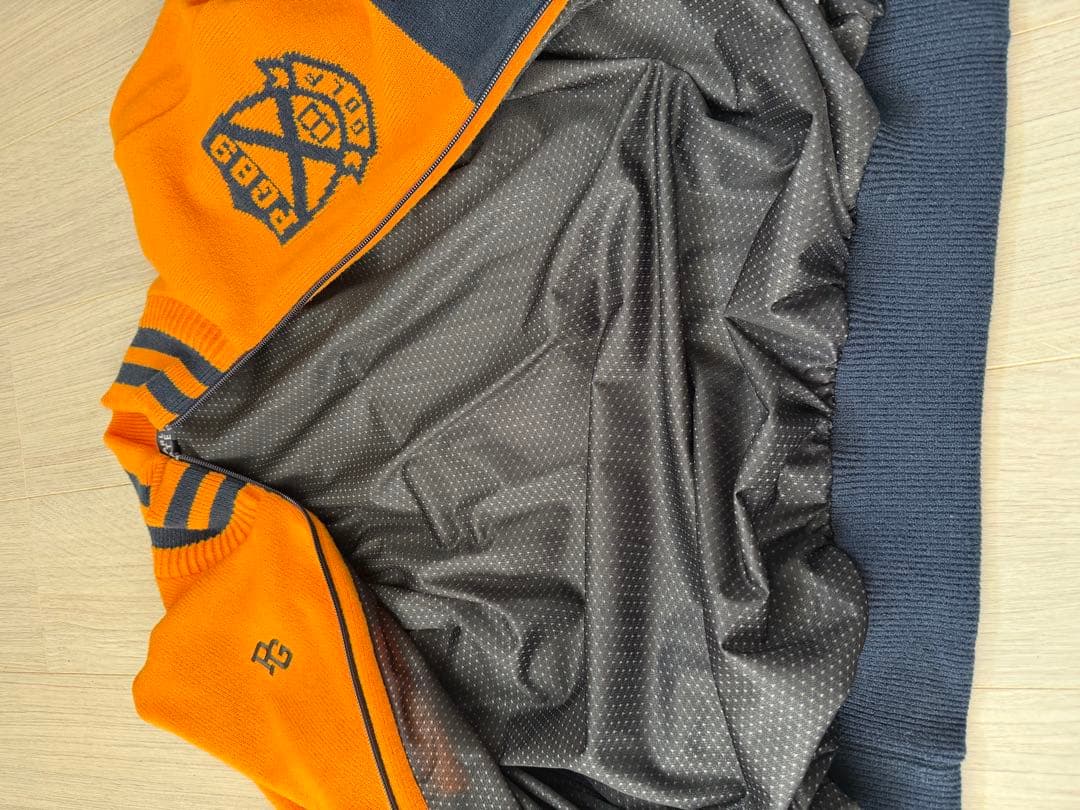 パーリーゲイツ ニットブルゾン ジップアップ サイズ4