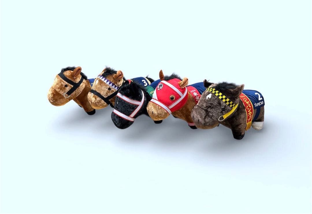 k*o様 サラブレットコレクション ふわふわBIG ぬいぐるみ 5点　タグ付