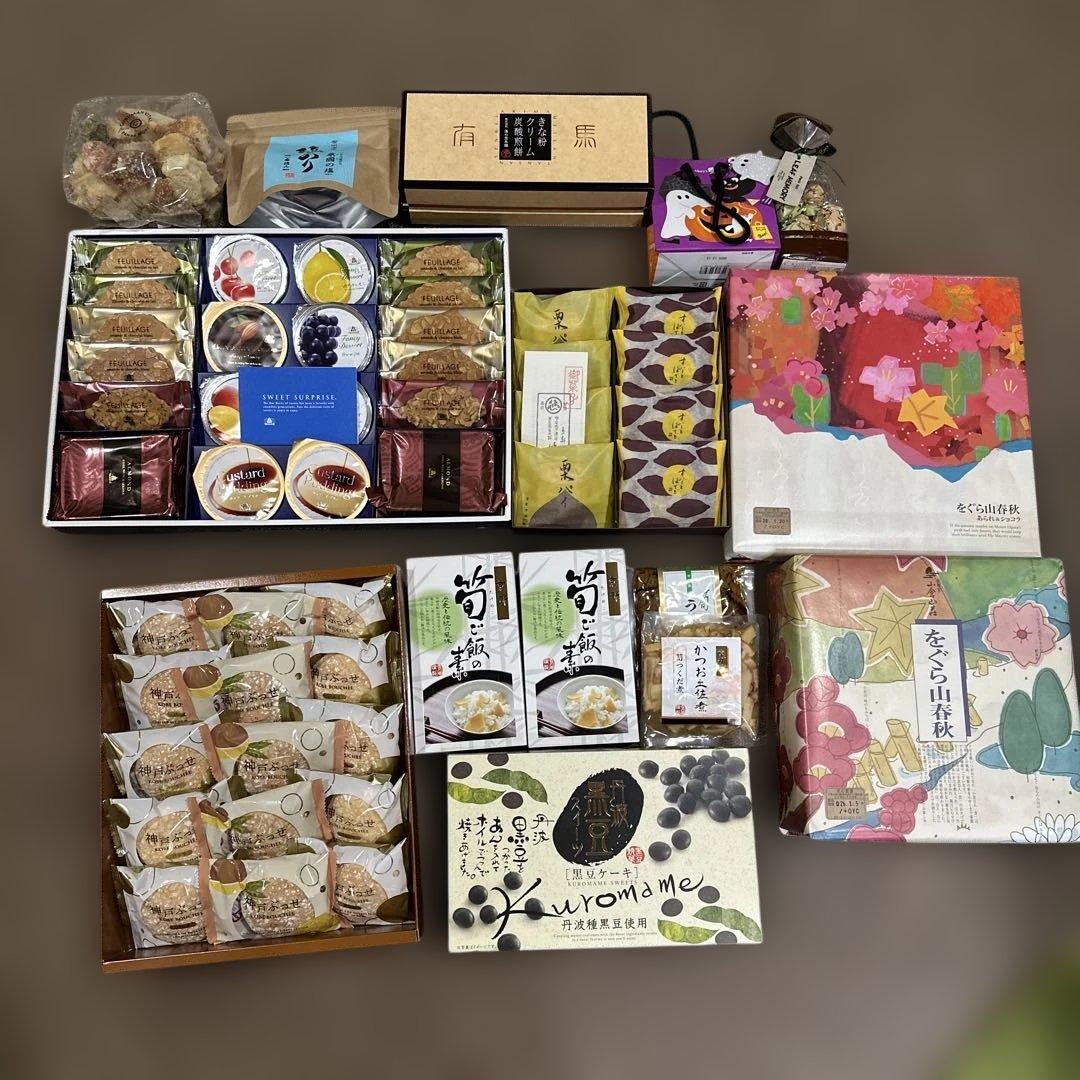 洋菓子　和菓子　海苔など