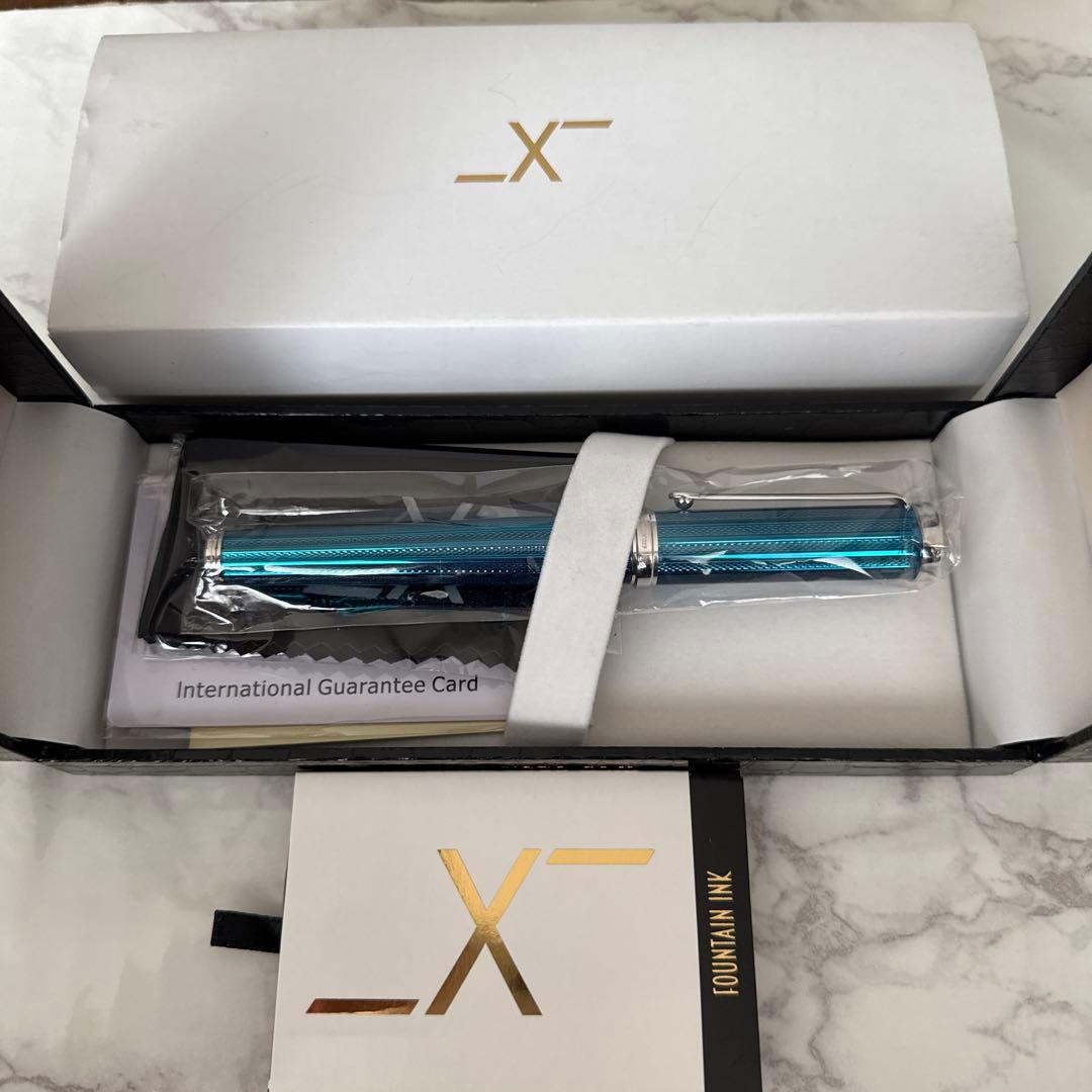 XEZO 万年筆 ディープブルー 未使用品
